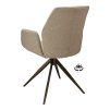 Židle s područkami Wayne Stof Glory Beige 05 Leg Black 360° Return-system (Color Beige 05)