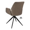 Židle s područkami Wayne Stof Glory Beige 05 Leg Bronze 360° Return-system (Color Beige 05)