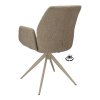 Židle s područkami Wayne Stof Glory Beige 05 Leg Bronze 360° Return-system (Color Beige 05)