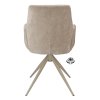 Židle s područkami Wayne Stof Glory Beige 05 Leg Bronze 360° Return-system (Color Beige 05)