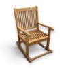 5290 1 kreslo houpaci teak 64x88x106