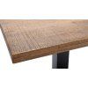 Designový jídelní stůl Jaxx s kovovou podnoží a deskou z mangového dřeva v rozměru 80 × 80 cm – stylový a odolný kousek do každého interiéru.