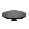 Stůl Vision Black Rond 130 (potenset 85x85) Wood Black Spider Leg Black (Color Black)